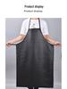 Waterproof and Oil-Proof Thickened Leather Apron for Labor Protection, Fresh Food Handling, or Canteen Use