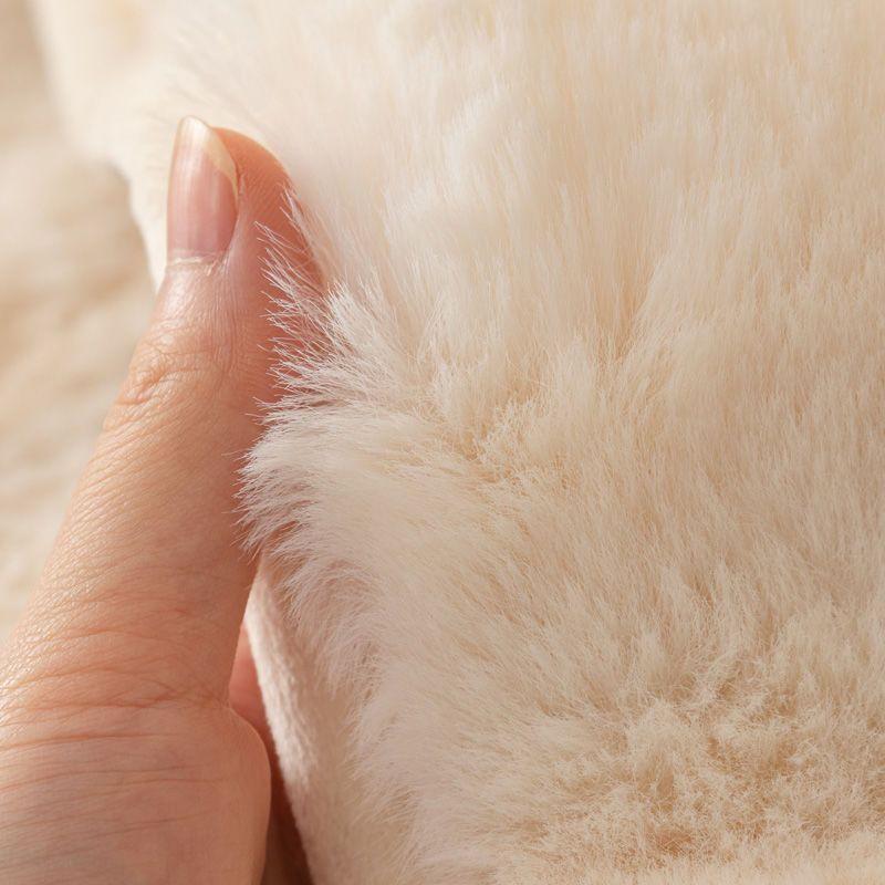 Tutu Velvet Warm Plush Sofa Cushion Winter Thickened Non-Slip Seat Cushion Leather Sofa Cover Cover  New