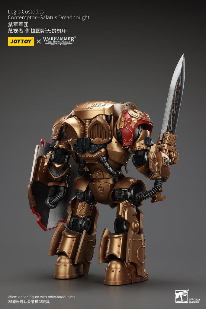 JOYTOY Warhammer Legiocustodes Contemptor Galatus Dreadnought Scale Action Figure 1/18 (Assembled)