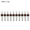 10pcs Circuit Board PCB Drill Bits Kit Carbide Steel Drill Bit Set  Shank PCB Mini Carbide Drill Bit Set