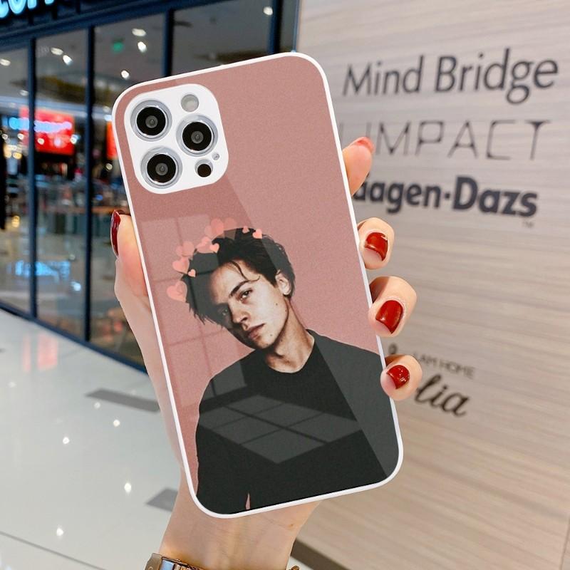 Cole Sprouse Cool Phone Case For IPhone 14 13 12 11 Pro Max X XR XS 8 7 Plus Liquid Glass Color Phone Cover