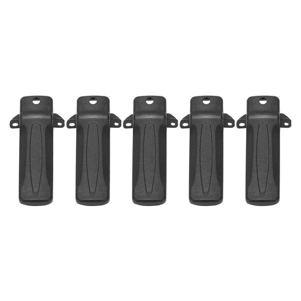 5Pcs Radio Belt Clip Portable Durable Plastic Replacement Radio Belt Clip for Kenwood TK3207 TK2207 TK3207G TK2207G