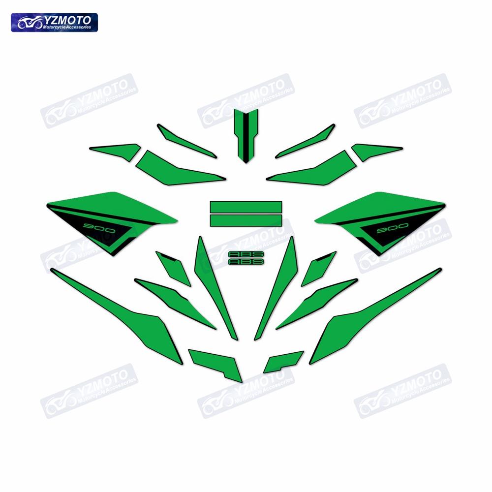 For Z900 Z900SE Z900F ZR900F 2021 2022 2023 2024 Motorcycle Full Set Fairing Sticker Motorbike Reflective Decal Stickers Kit
