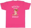 PERSONALISED HOWDY XMAS PINK COWBOY BOOTS FUNNY UnisexS TSHIRT TEE GIFT TOP