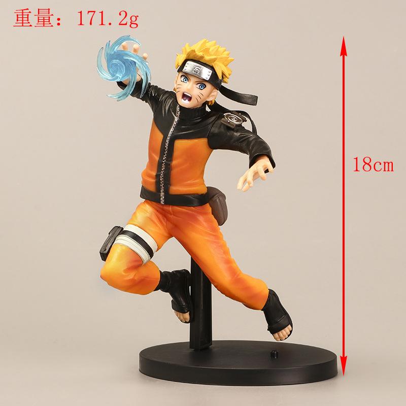Ninja Uchiha Sasuke Uchiha Itachi Gaara Hatake Kakashi Action Figures Anime Figurines Doll Model Toys Birthday Ornaments