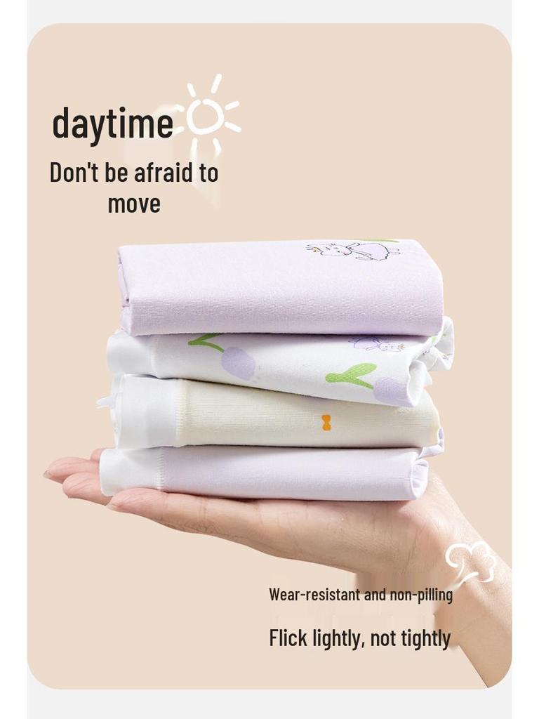 Reine Baumwoll-Boxershorts für Mädchen - Kein Hochrutschen, Ideal für Kinder und Teenager