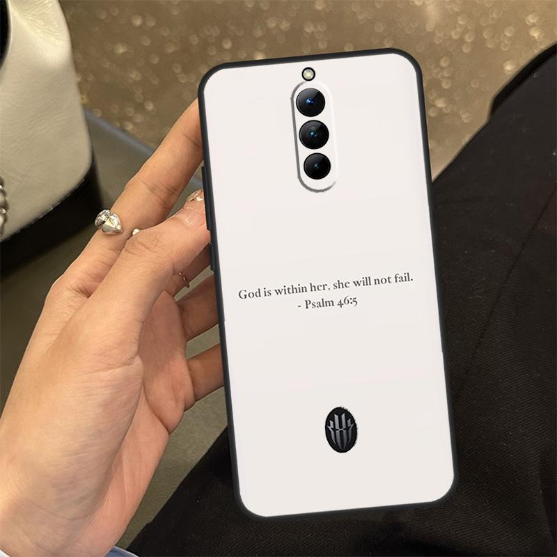 

Чехол для телефона Christian Psalms для Nubia Red Magic 8 8S Pro Plus 6S 7S 6 7 Pro 6R 5G 5S задняя крышка Shell Red Magic 7S Pro