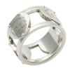 Used TIFFANY&Co. Ring Return To Love Wide EU#54 Silver925 10.8g Silver Heart
