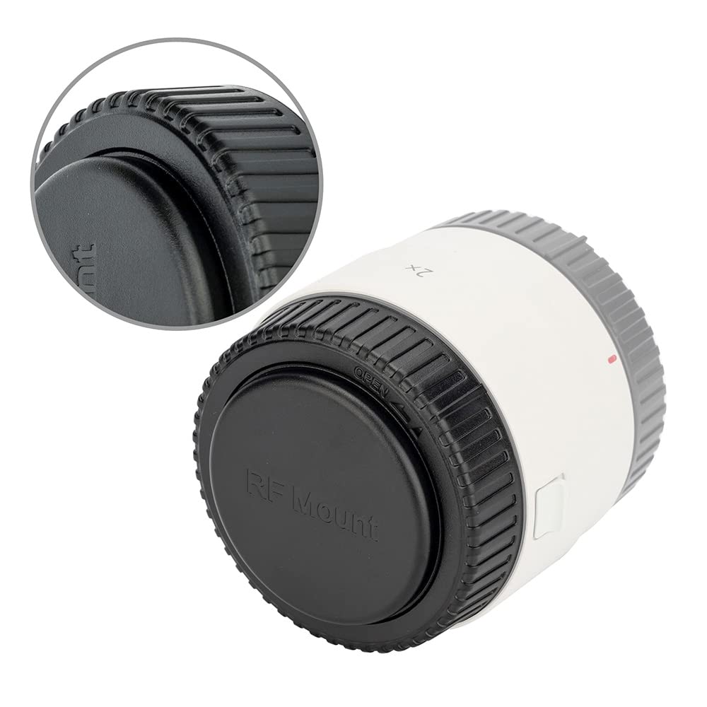 Pack of 2 JJC Lens Caps for Canon Extender Compatible with Canon RF2X Extender RF Compatible Lenses, EXT. RF1.4X & EXT. Lenses,