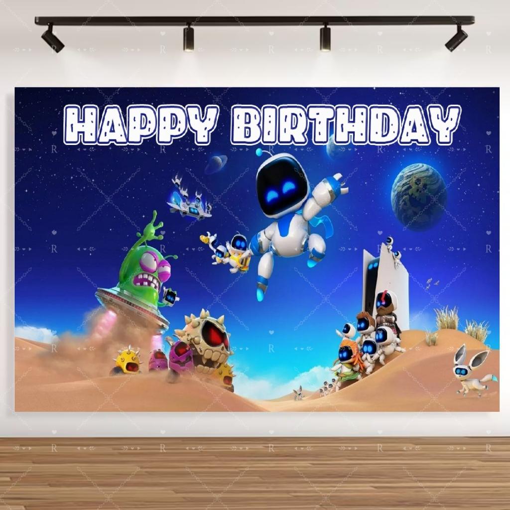 Cartoon ROBOTS Child Birthday Party Decoration Supplies Cup Plate Balloon Tablecloth Banner Photography Background Prop Kid Gift