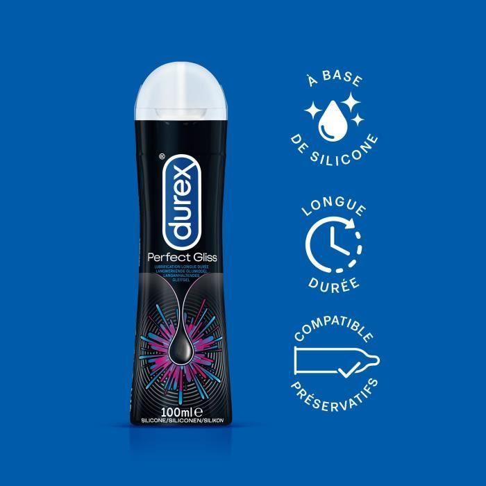 Durex Perfect Gliss Gel Lubrifiant Longue Durée 100ml