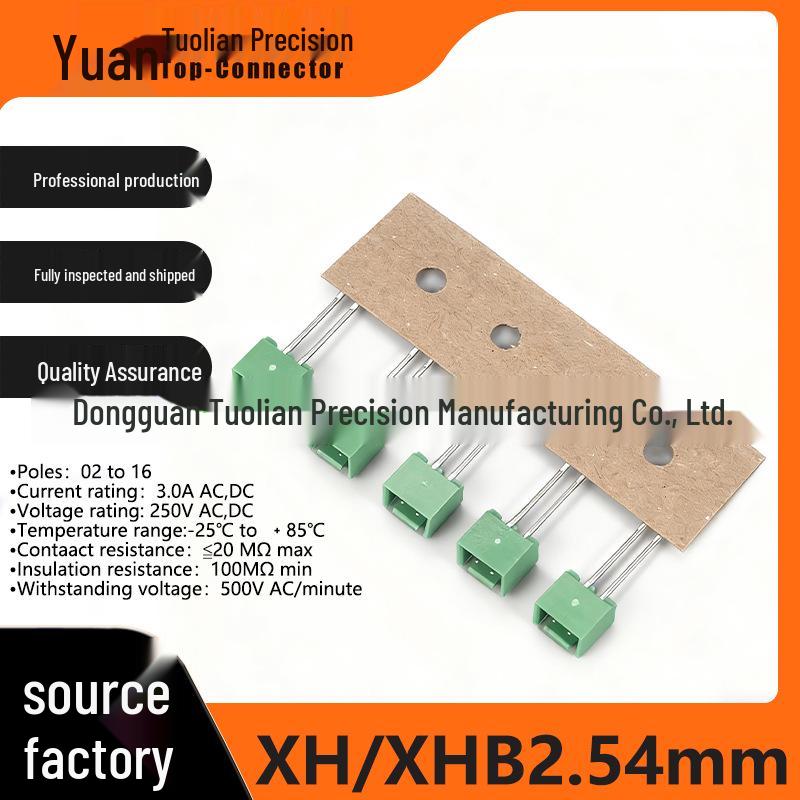 XH2.54 XHB2.54 Paper Weaving Connector Socket & Plug-in Pin Header Tape Carrier