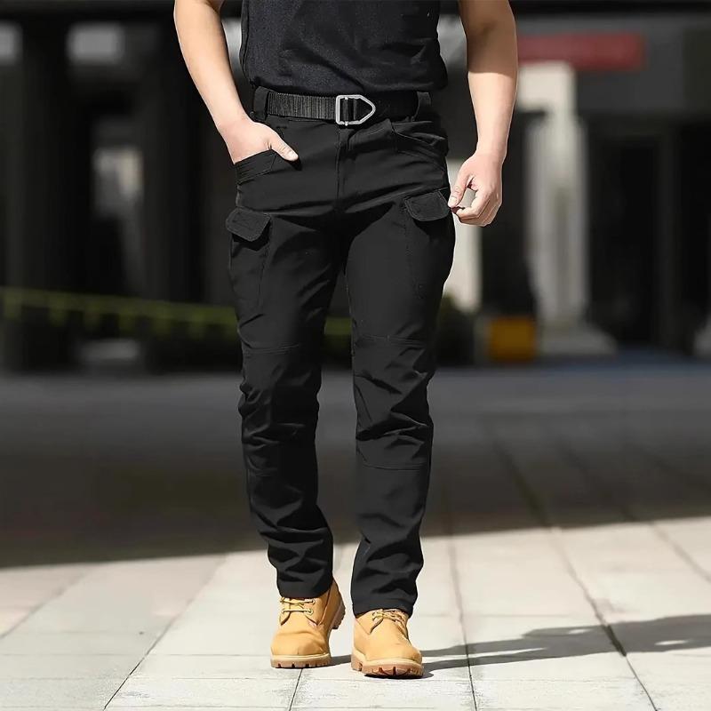Tactical Pants Men's Spring and Summer New Tooling Pants Outdoor Function Straight Casual Training Pants 8