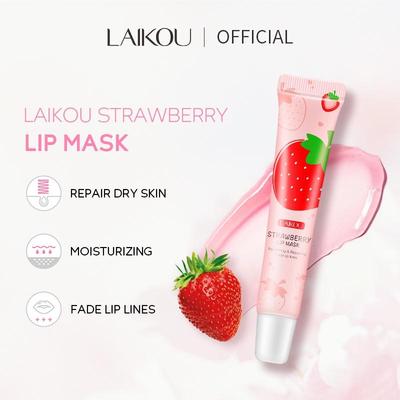 Strawberry Lip Balm Sleeping Mask Night Lip Moisturizer 18g