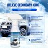 Windshield -Icer Spray For Car Fast Ice And Snows Remover Multi-Functional Powerful Defrosting And Snow Melt Agent Winter Car120ml