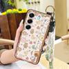 Anti-dust Cute Phone Case For Tecno Camon40 Pro 5G/CM7 Dirt-resistant Lanyard Waterproof Soft case Fashion Design Ring