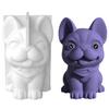 3D Dog Silicone Candle Mold DIY Soap Resin Plaster Mould Animal Puppy Ice Cube Chocolate Making Desk Ornament Home Decor