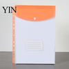 Project File Organizer 3Pcs 11 Hole A4 Folder with Snap Button, Colorful Document Organizer, Office Supplies Horizontal & Vertical Transparent