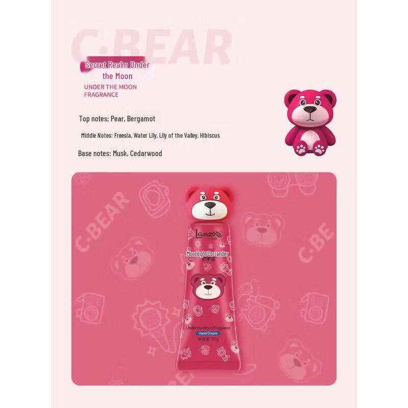 Lanzoye Cherry Bear Scented Hand Cream