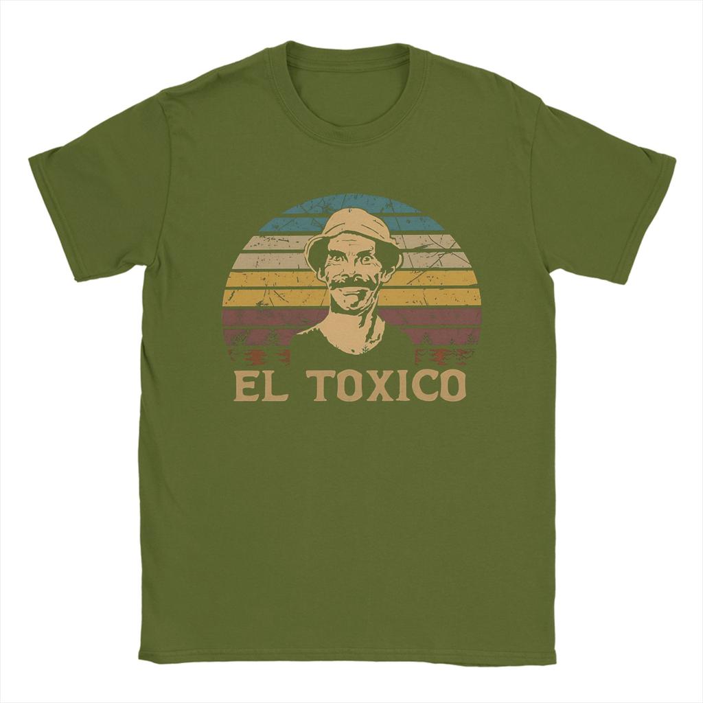 Vintage T Shirt Vintage El Chavo Del Ocho TV Series El Toxico Cotton T Shirts Hip Hop Tshirt for Couple Summer Y2K Tops