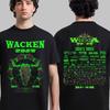 Wacken Open Air 2025 Festival From July 30 To August 2 Stargate Two Sided Shirt Unisex T-Shirt