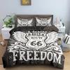 3Pcs Soft Duvet Cover PillowCase Queen King Size Kids Bedding Set Print EU US AU Size Comfort Sleep
