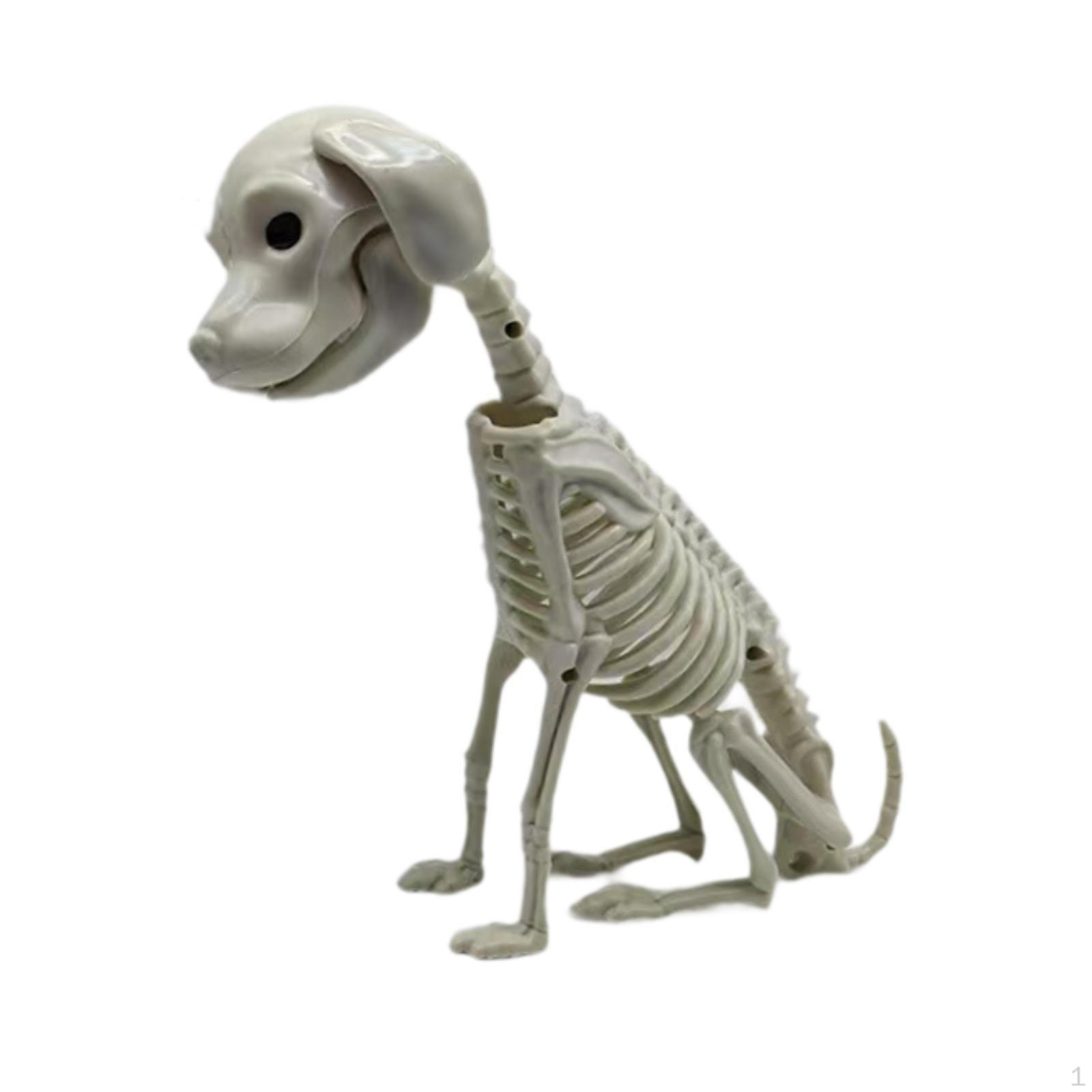 

Halloween Animal Skeleton Statue, Sculpture, Creepy Home Decor As Centerpiece DOg