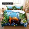 3D Print Fashion Grizzy and The Lemmings Bedding Set Boys Girls Twin Queen Full Size Duvet Cover Pillowcase Bed Adult Bedroom