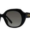 Loewe Letter Logo Design Irregular Shape Sunglasses Women Sunglasses Glossy-Black LW40191I-01B