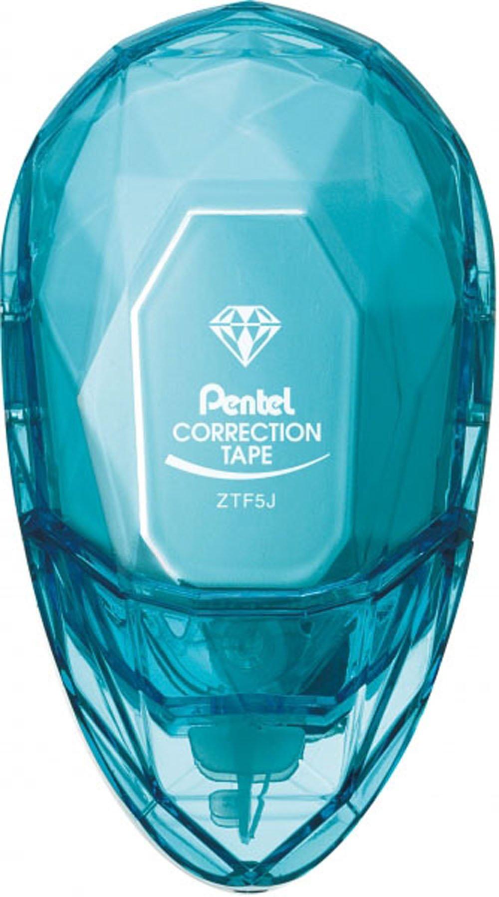 

Корректирующая лента Pentel Jewelish 5 мм, топазово-голубая XZTF5JSW
