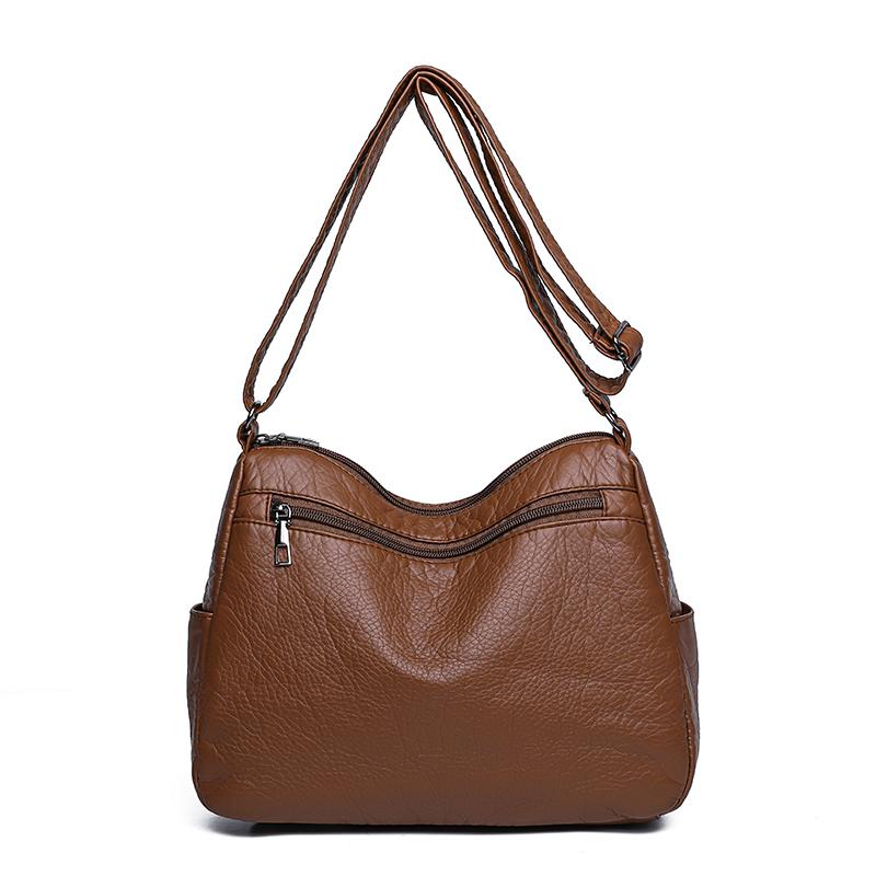 Women's Soft Leather Bag Crossbody Bag Shoulder Bag Mother Bag