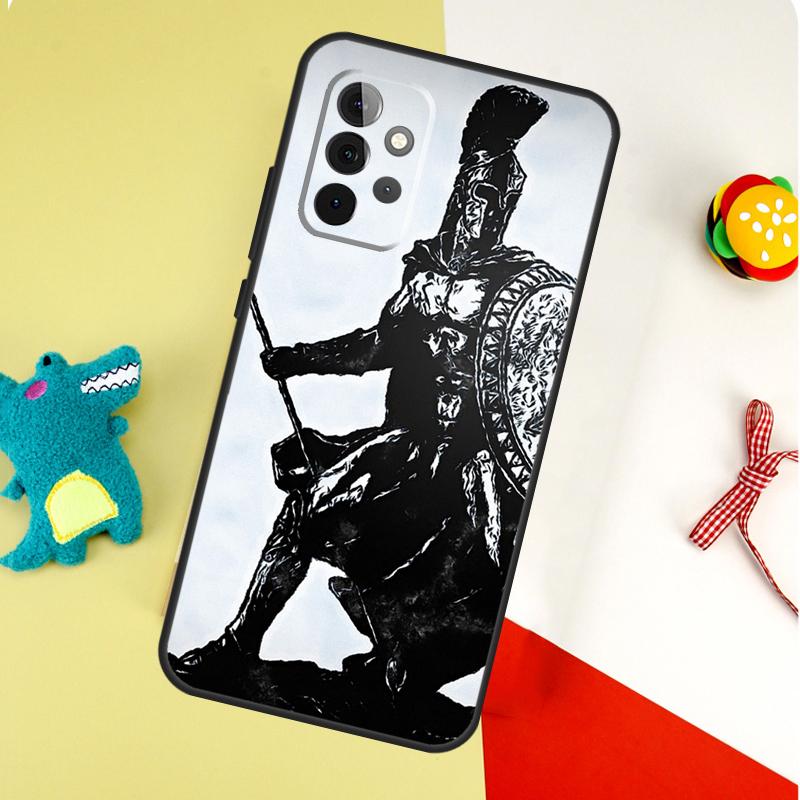Spartan For Samsung Galaxy A05 A06 A16 A54 A34 A14 A55 A35 A15 A53 A33 A13 A22 A32 A52 Phone Case