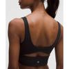 Lululemon Nulu Twist Front SCoop NeCk Bra  Light Support  B C Cup BlaCk