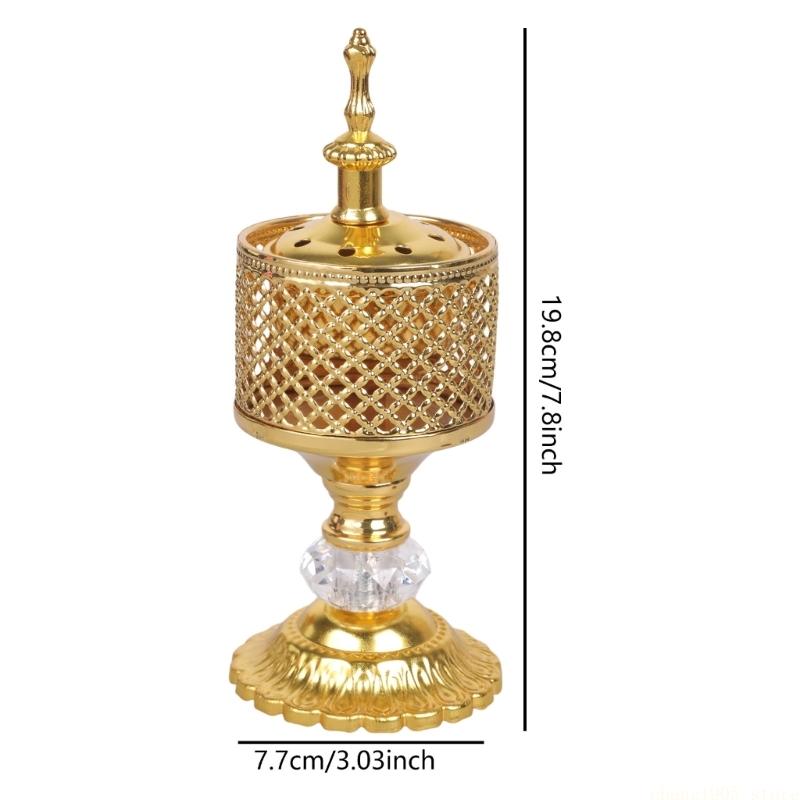 QX2E Metal Incenses Burners With Stable Base For Home Decoration Holder