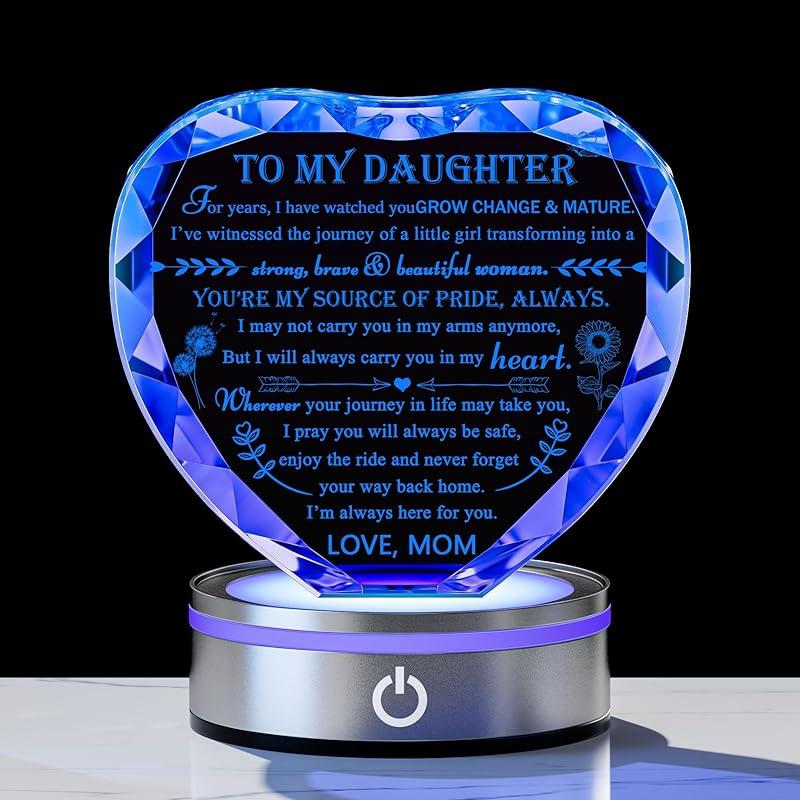 Aunt Gifts From Niece Unique - Crystal Engraved Best Aunt Ever Gifts Ideas For Auntie - Crystal Keepsake Birthday Present To My Auntie On Christmas