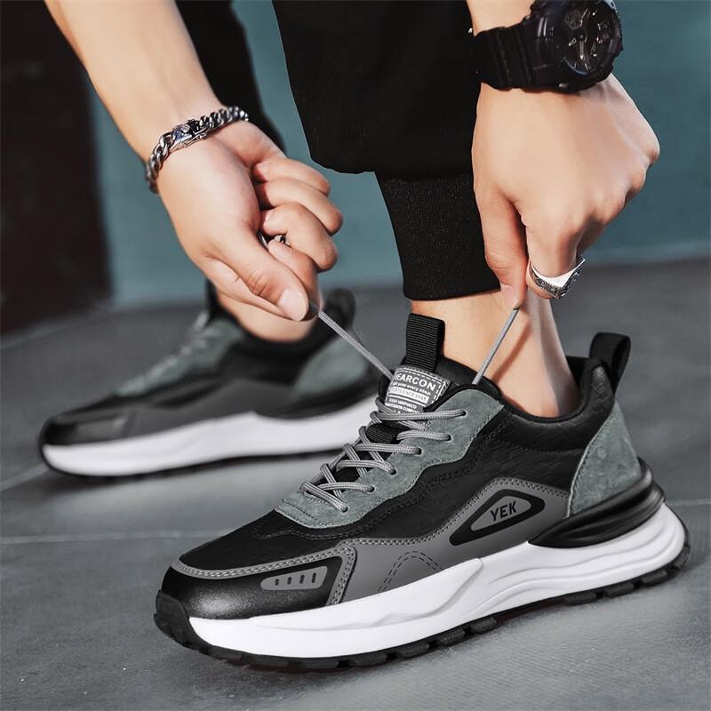 YEARCON Men s Thick-Soled Casual Outdoor Shoes 43
