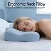 Ergonomisk Sovkudde Memoryskum Molnkonturkudde Dubbelhöjd Nackstödskudde med Armtunnel för Sid- Rygg- Magsovare
