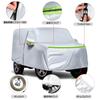 Tusamika Car Cover for Suzuki Jimny Sierra Thick and Yellow Sand Includes Elastic Windproof Suitable for All Quality Silver