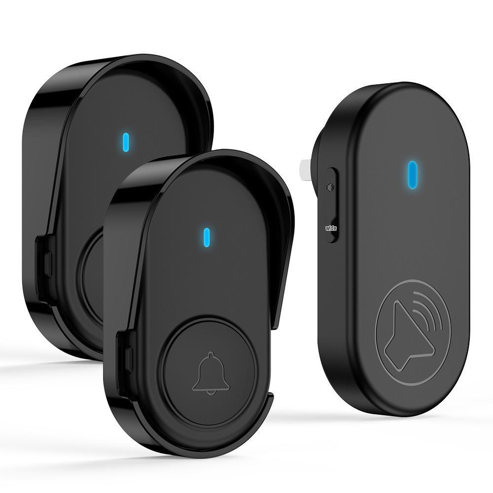 

Беспроводной дверной звонок дальнего действия с защитой от помех и функцией пейджера для пожилых людей