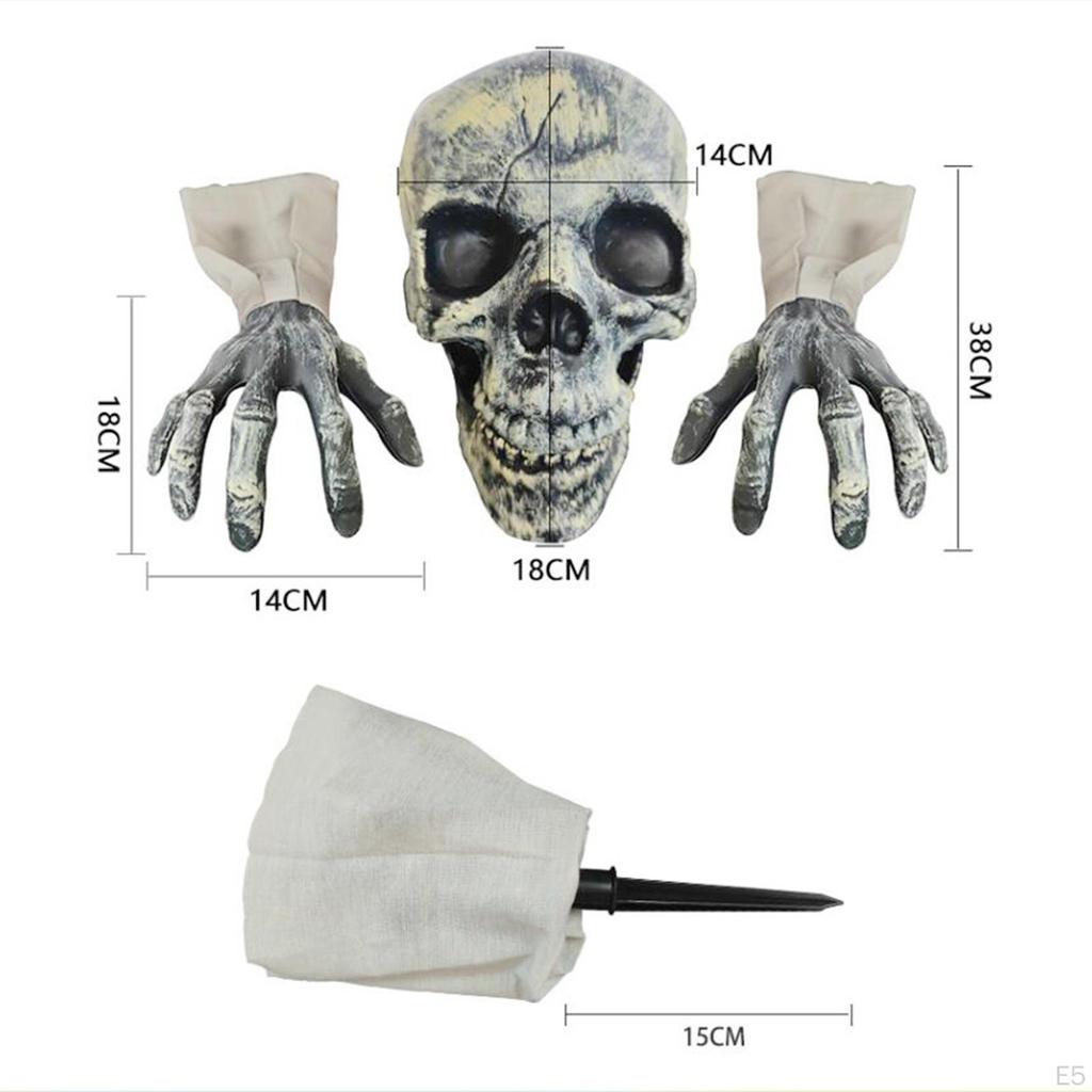 3 Pieces of Realistic Skeleton Stakes for Outdoors, Stake Outdoor Garden