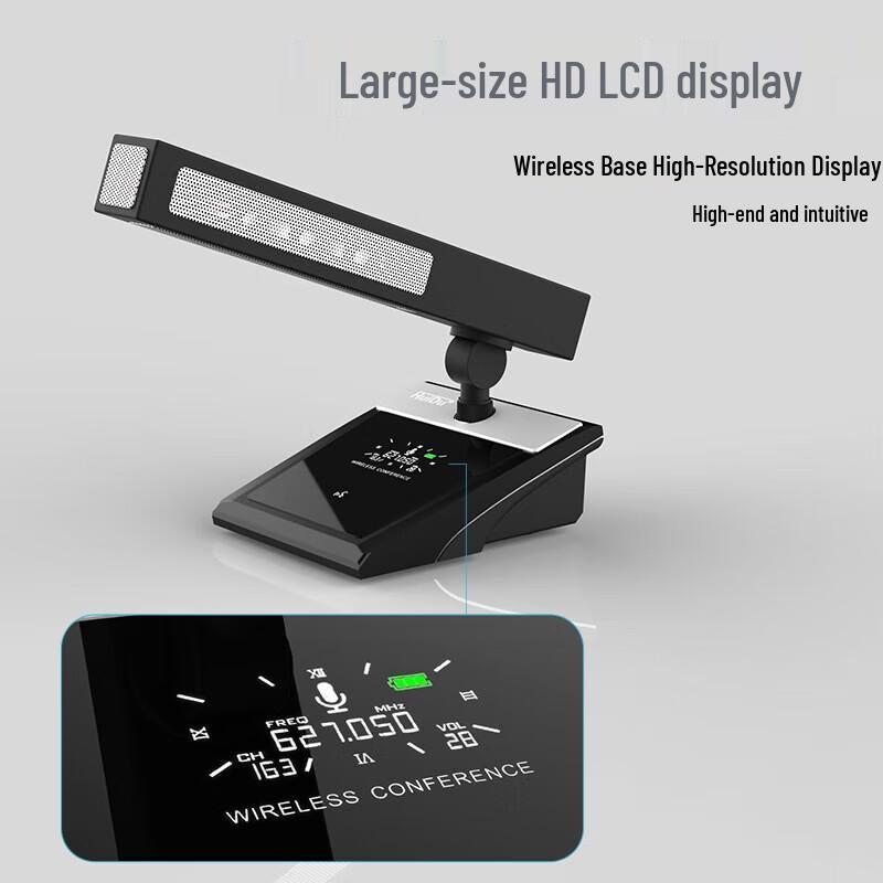 HuiDu HD-9318 Professional 8-Channel Wireless Microphone System (CN version)
