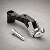 Curved Motorcycle Carry Hook for Shopping and Personal Bags, Accessory Mount Design with Included Mounting Screw Pack