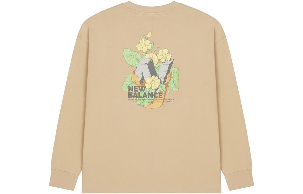 New Balance Sweatshirt Women s Brown AWT31371-INC M