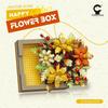 Bionic Eternal Flower Building Blocks: Sunflower and Rose Assembly Toy for Children