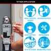 Master Lock 5490EURD Retractable Key Tether for Key Safe, Up to 91 cm long