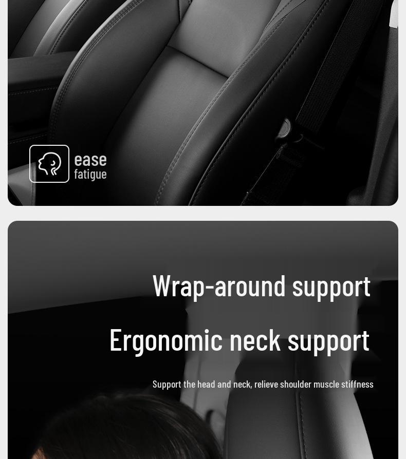 Maybach S-Class & GLS Neck and Lumbar Support Headrest