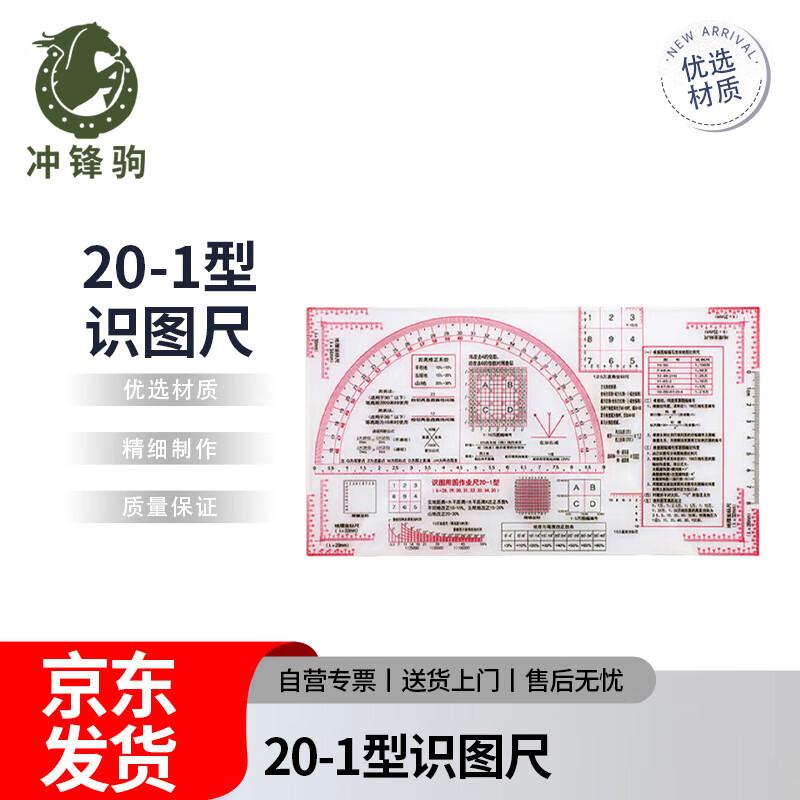 Chongfengju 20-1 Type Map Ruler