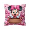 Disney Cartoon Minnie Mouse Cushion Covers Polyester Anime Throw Pillow Case for Sofa Car Square Pillowcase Bedroom Decoration
