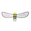 Bumblebees Costume Accessory Bumble Bees Wing Fairys Angel Wing Sparkles Angel Wing Bees Wing Halloween Cosplay Party