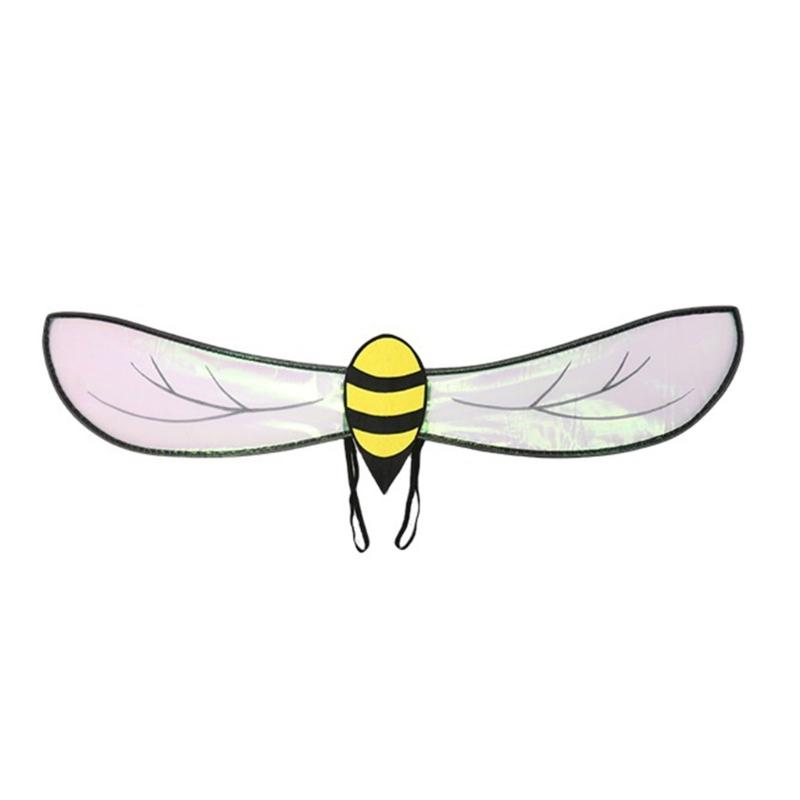 Bumblebees Costume Accessory Bumble Bees Wing Fairys Angel Wing Sparkles Angel Wing Bees Wing Halloween Cosplay Party 1